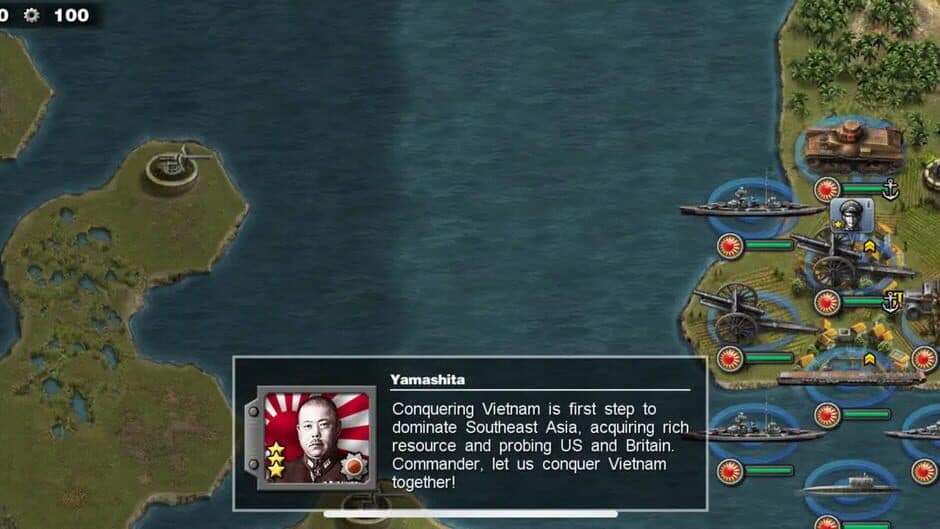 Glory of Generals: Pacific War screenshot