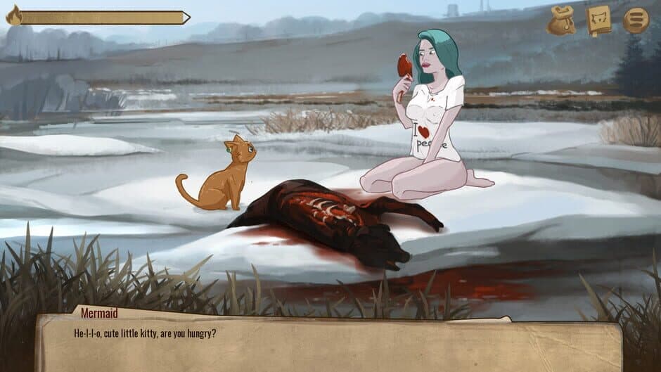 House spirit cat screenshot