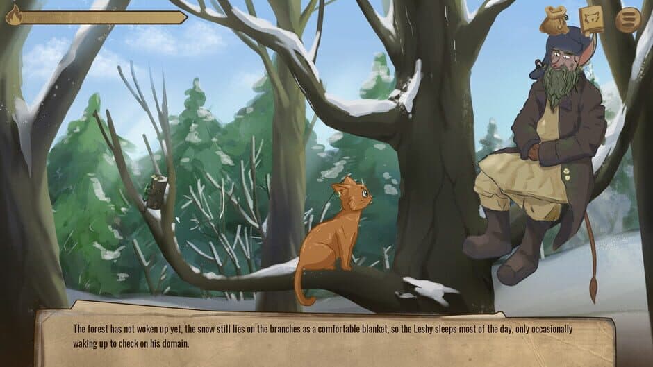House spirit cat screenshot