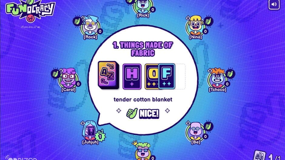 Funocracy screenshot