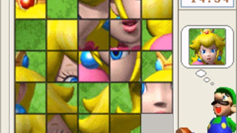 Luigi Puzzle screenshot