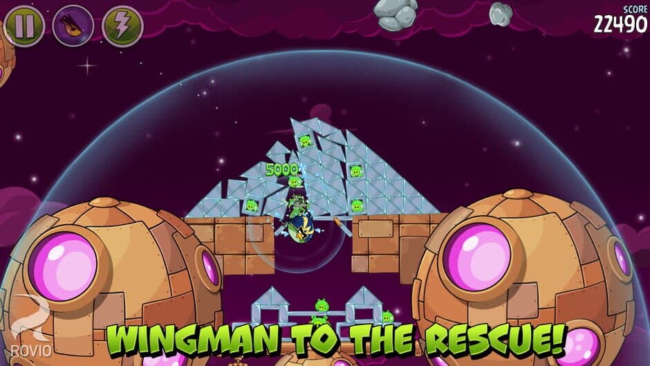 Angry Birds Space screenshot