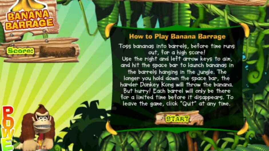 Banana Barrage screenshot