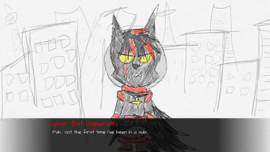 Cyber Drak-Cools-Yas From Mars: Rat and Bat. Love and Hate. screenshot