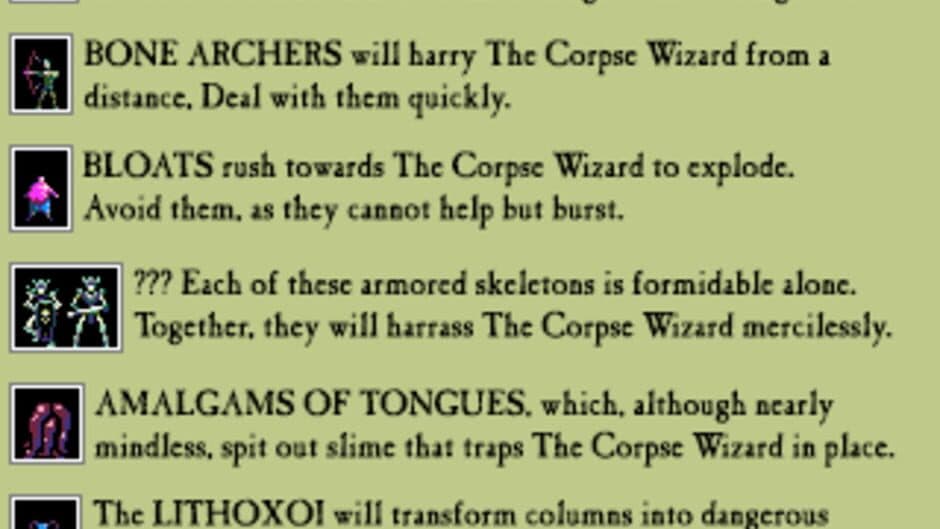The Death of the Corpse Wizard screenshot