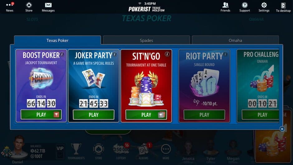 Texas Hold'em Poker: Pokerist screenshot