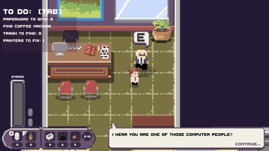 Intern: An Intern's Guide to Maintaining Internal Rage screenshot