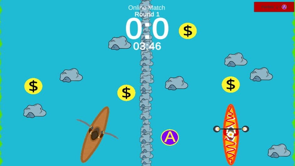 Skimming Canoe screenshot