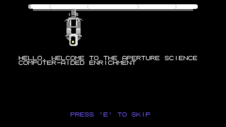 Portal for the C64 screenshot