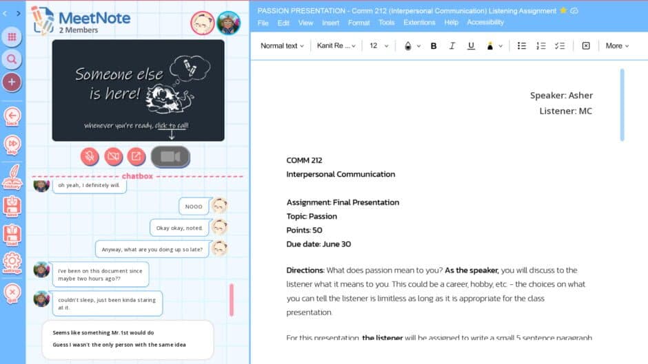 Assignment Due: Project Blue screenshot
