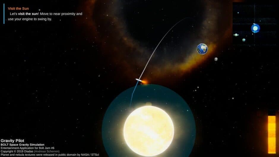 Gravity Pilot! screenshot