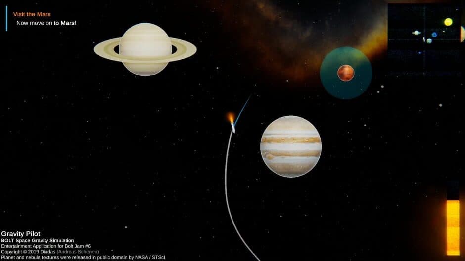 Gravity Pilot! screenshot