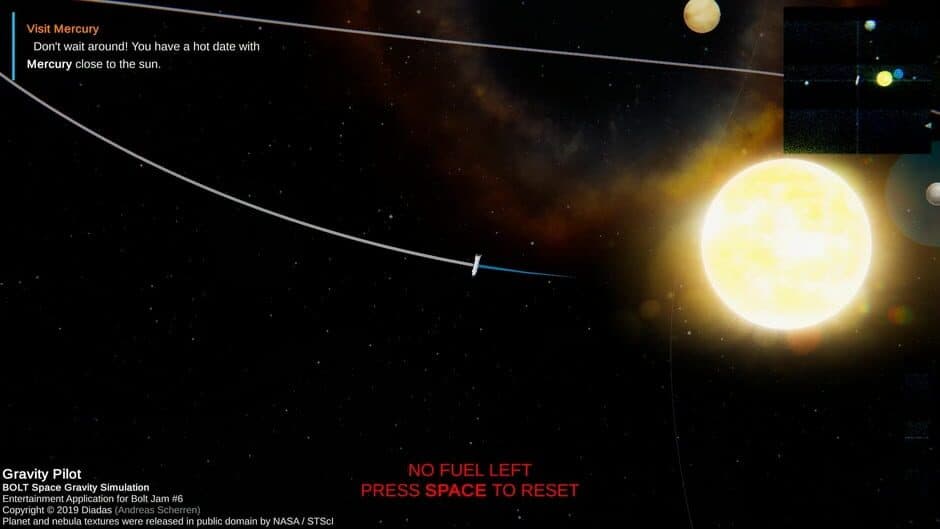 Gravity Pilot! screenshot