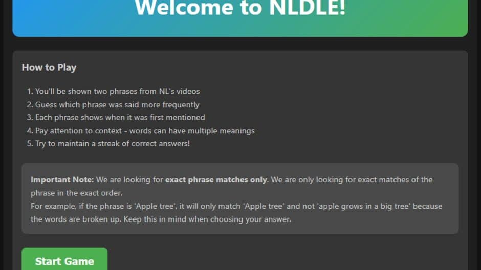 NLdle screenshot