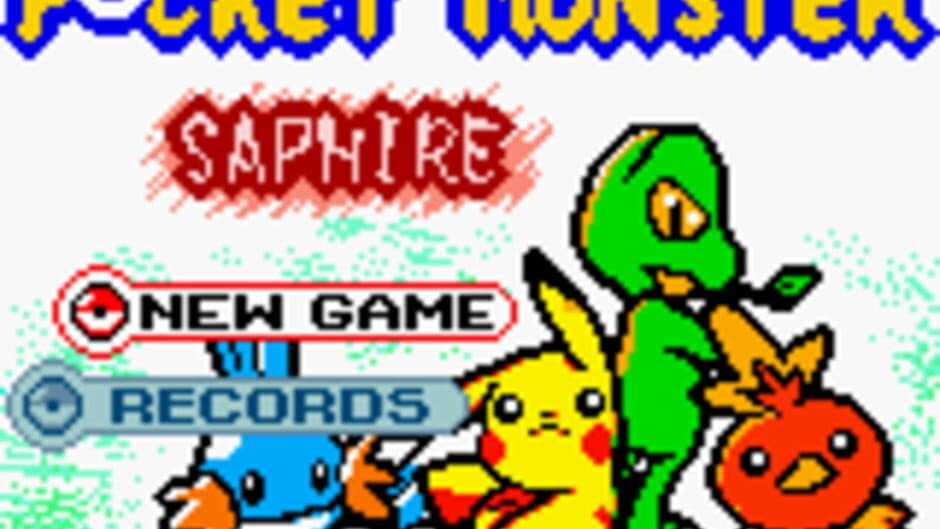 Pokémon Sapphire Version screenshot