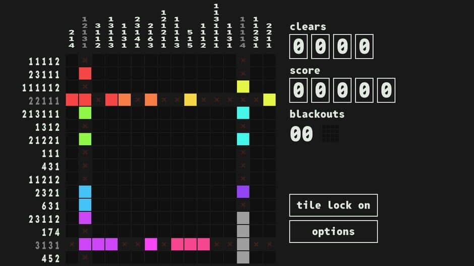 Nonononogram screenshot
