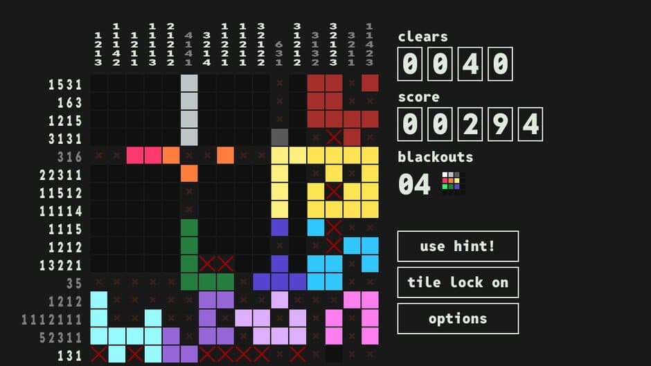 Nonononogram screenshot
