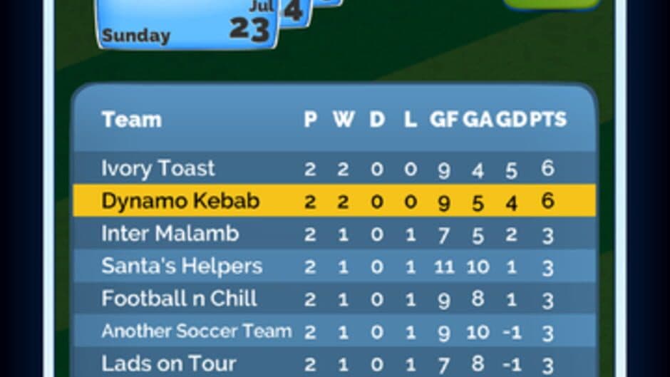 5 A Side Legends screenshot