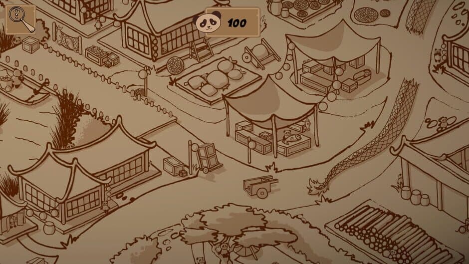 100 Hidden Pandas: Village screenshot