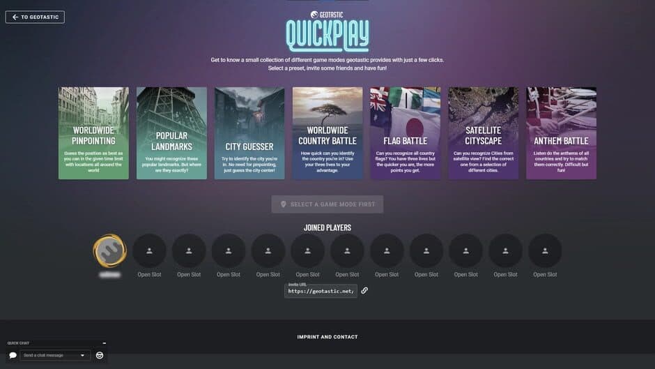 Geotastic screenshot