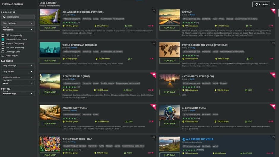 Geotastic screenshot