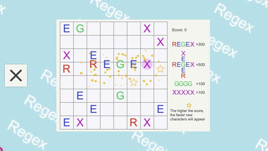 Regex Game screenshot