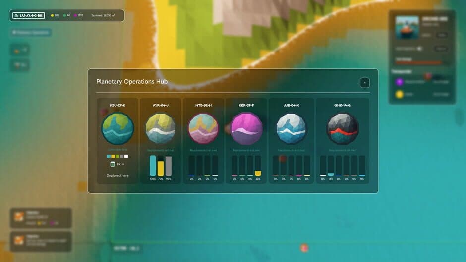 Wake Explorer screenshot