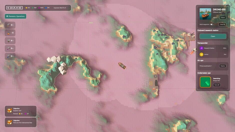 Wake Explorer screenshot