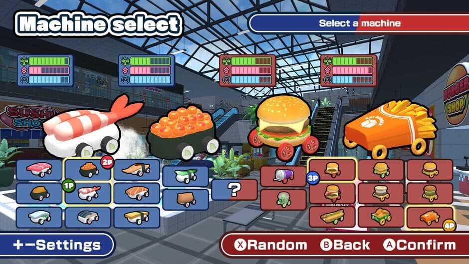Sushi vs. Burger Race screenshot