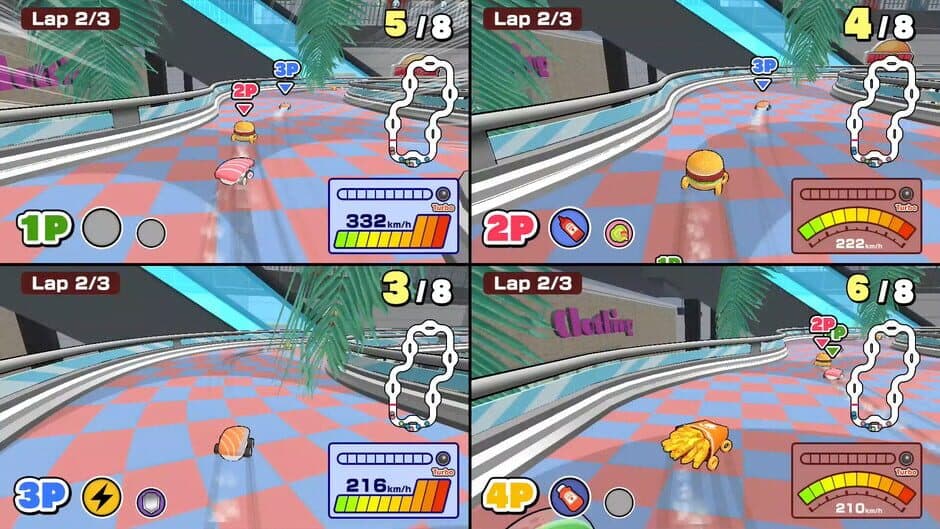 Sushi vs. Burger Race screenshot