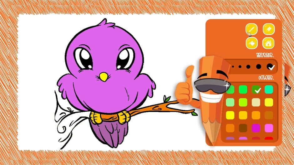 Bird Coloring screenshot