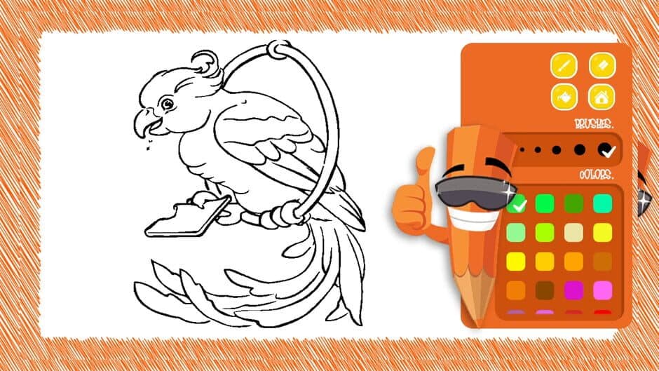 Bird Coloring screenshot