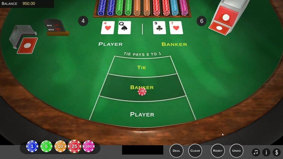 Baccarat screenshot