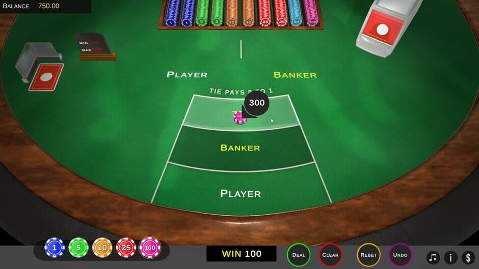 Baccarat screenshot