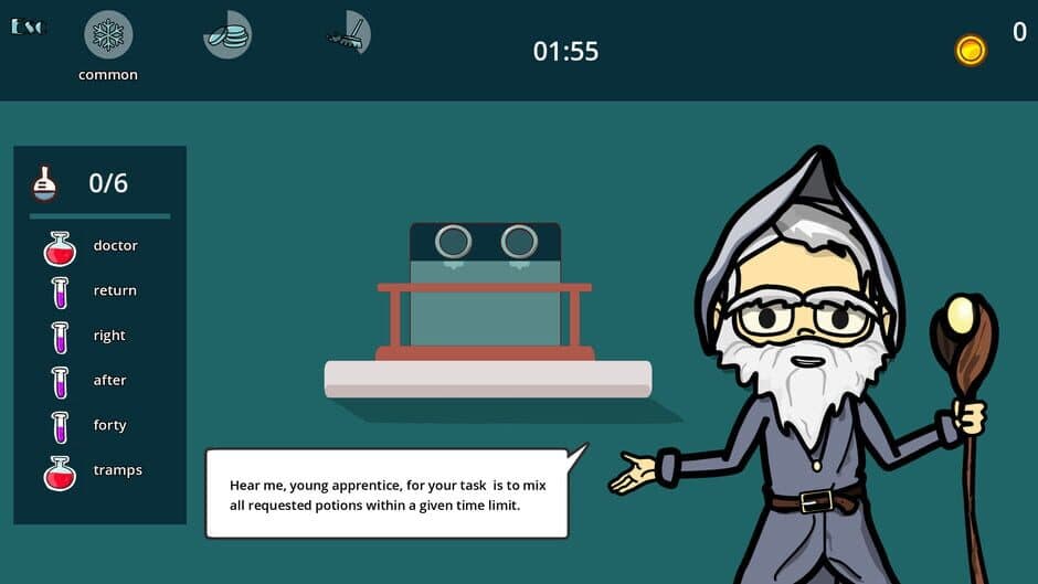 Train Your Fingers: Lab screenshot