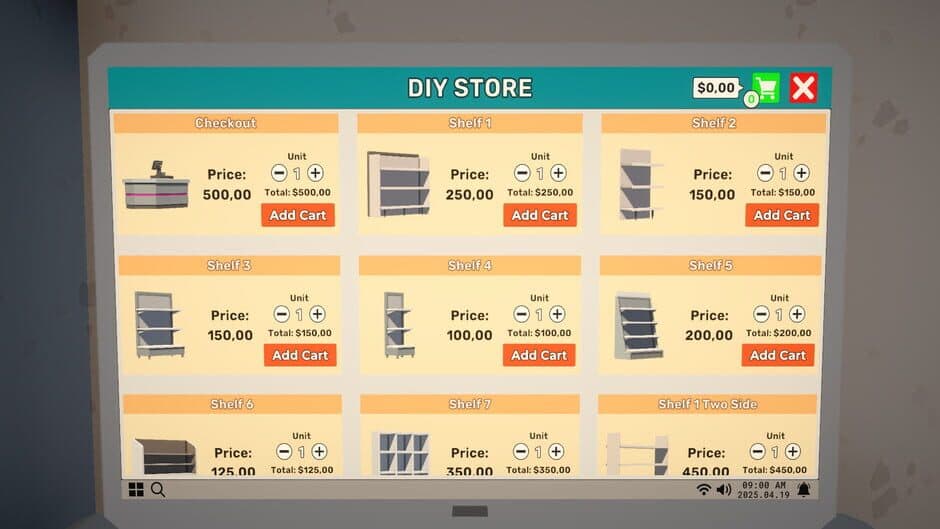 DVD Store Simulator screenshot