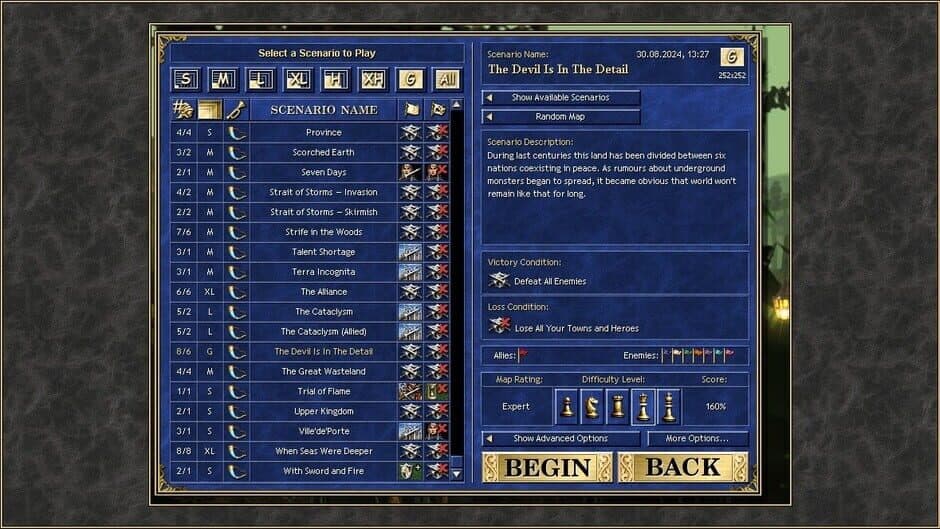 Heroes of Might and Magic III: Horn of the Abyss screenshot