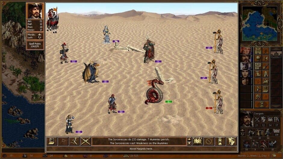 Heroes of Might and Magic III: Horn of the Abyss screenshot
