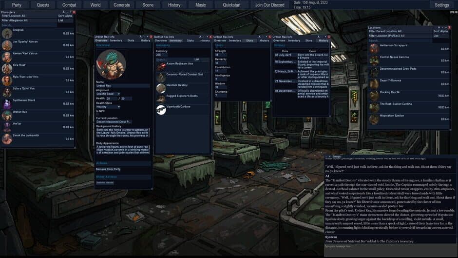 Skaldsong screenshot