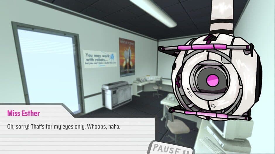 Aperture Dating Simulator screenshot