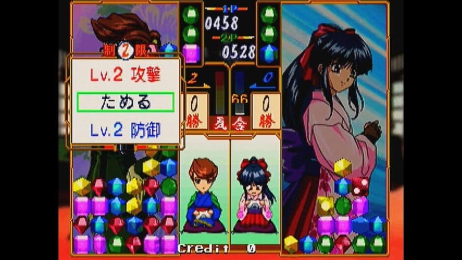 Hanagumi Taisen Columns screenshot