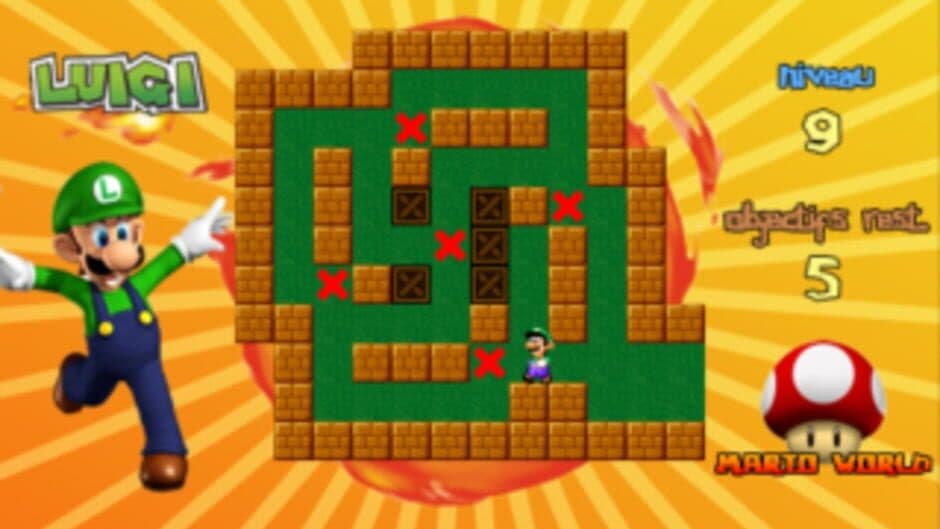 Mario & Luigi Sokoban screenshot