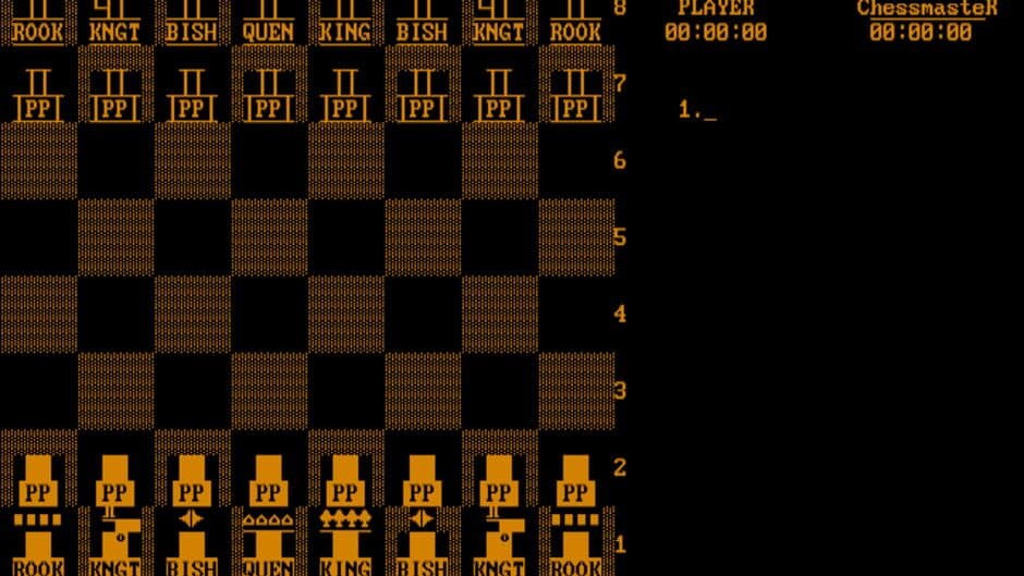 The Chessmaster 2000 screenshot