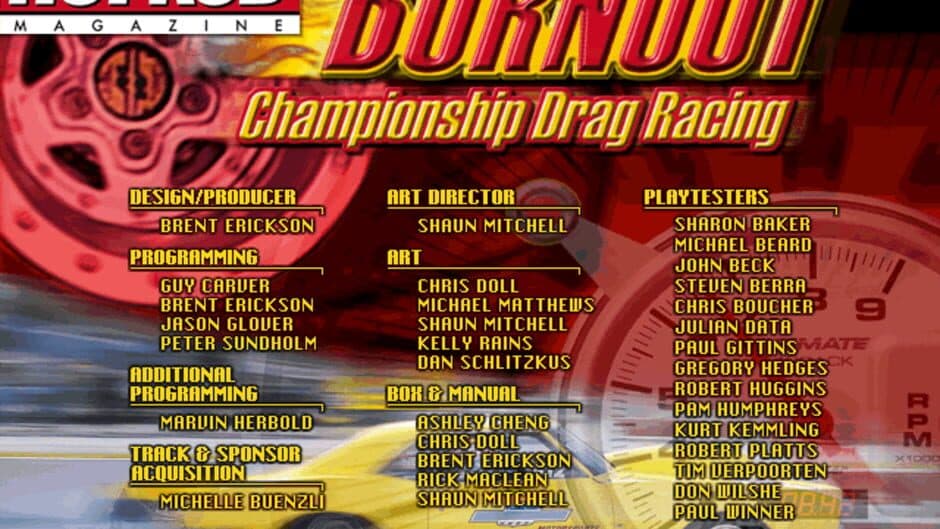 Burnout: Championship Drag Racing screenshot