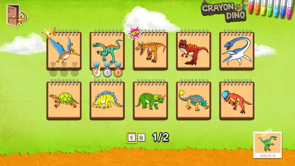 Crayon Dino screenshot