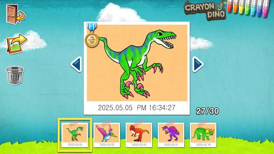 Crayon Dino screenshot