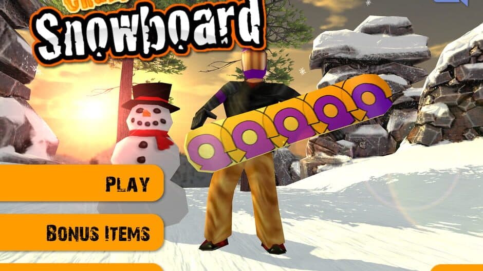 Crazy Snowboard screenshot