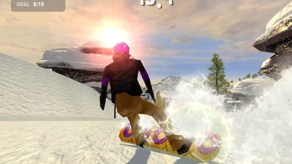 Crazy Snowboard screenshot