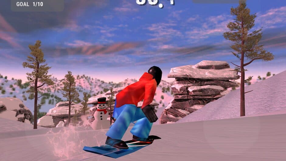 Crazy Snowboard screenshot