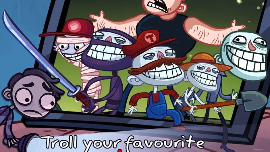 Trollface Quest: Video Games screenshot
